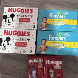 Diapers Size 2 