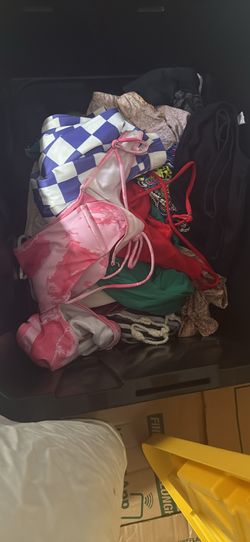 Bucket of clothes