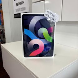 Apple IPad Air 4 Tablet - Pay $1 To Take It Home Today and pay the rest later.
