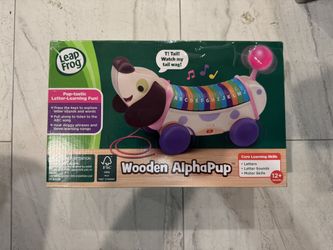 LeapFrog Wooden AlphaPup Toy