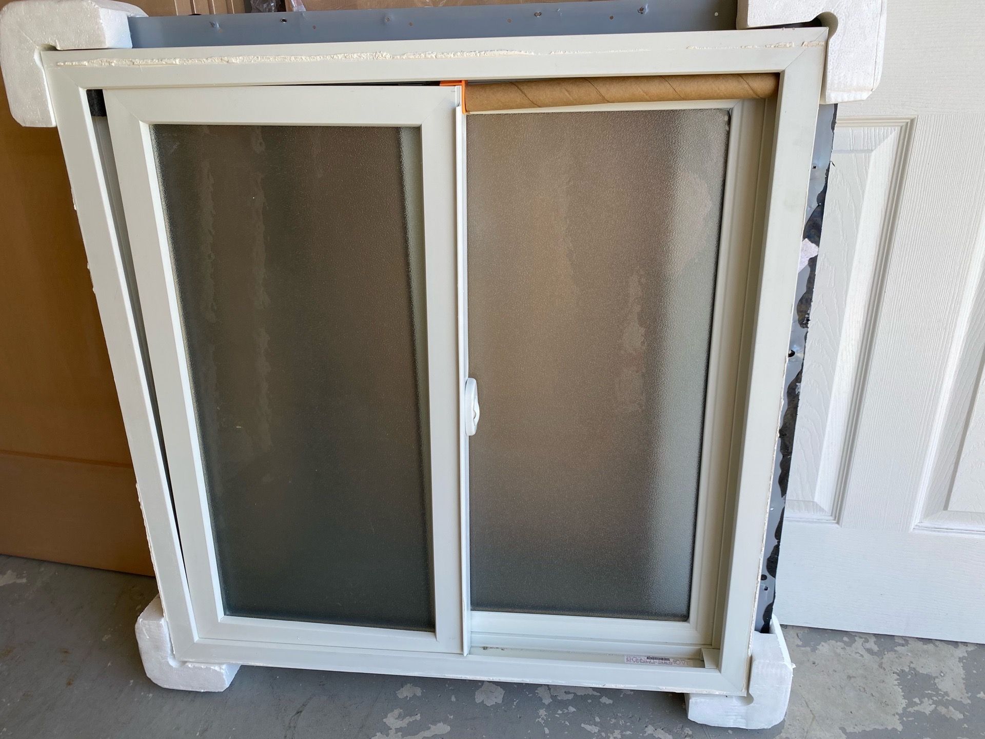 NEW window frosted.