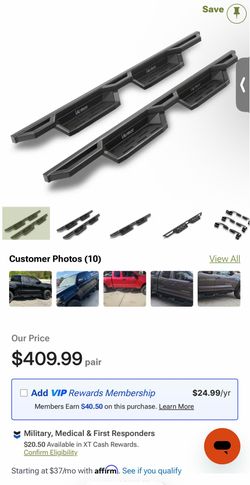2 Tacoma Side Steps IArmor
