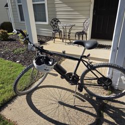 18 Speed Huffy Bike and Helmet 