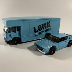 Hot Wheels Team Transport - Nissan Skyline 2000GTR LBWK Liberty Walk