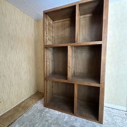 Set of 3 Solid Wood Bookshelves – Built-in Style – MUST GO ASAP!