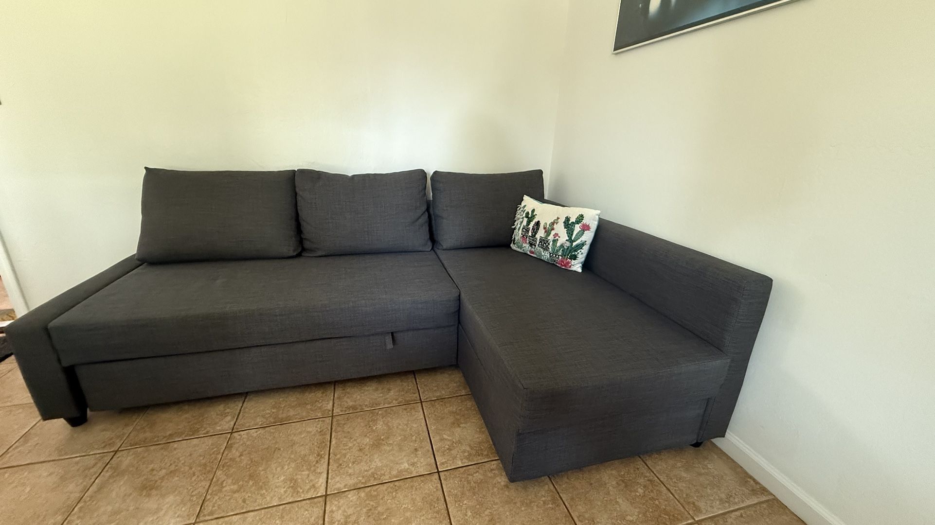 Nice IKEA FRIHETEN Sleeper Sofa Grey