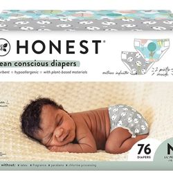 Newborn New Sealed Boxes of the Honest Diapers