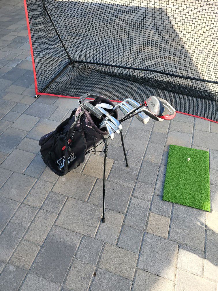 Full Golf Set With Bag Ready To Play 