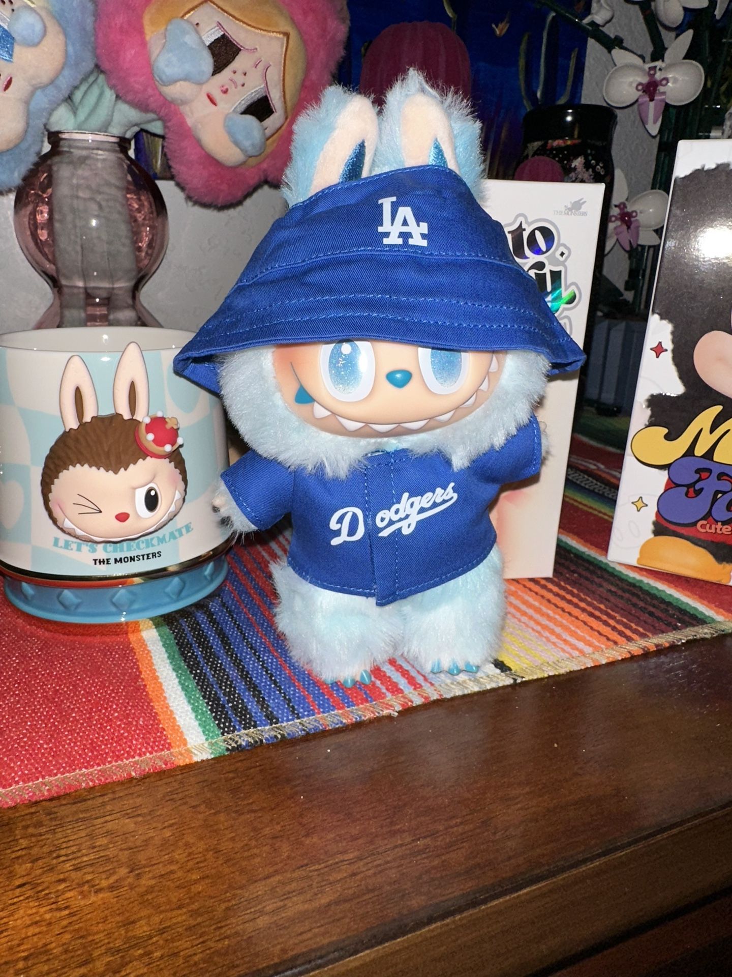 Labubu Big Into Energy Dodgers $90 Obo