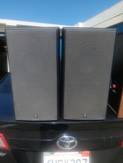 Yamaha NS-A60X  Bookshelf Speakers With Grills Was $ 250 Now ~$100 ~More Audio On My Profile Page 