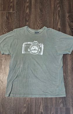 Womens green PNW photography tshirt