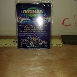 Digimon original promo card?