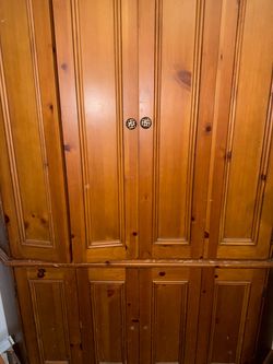 Corner Hutch Cabinet