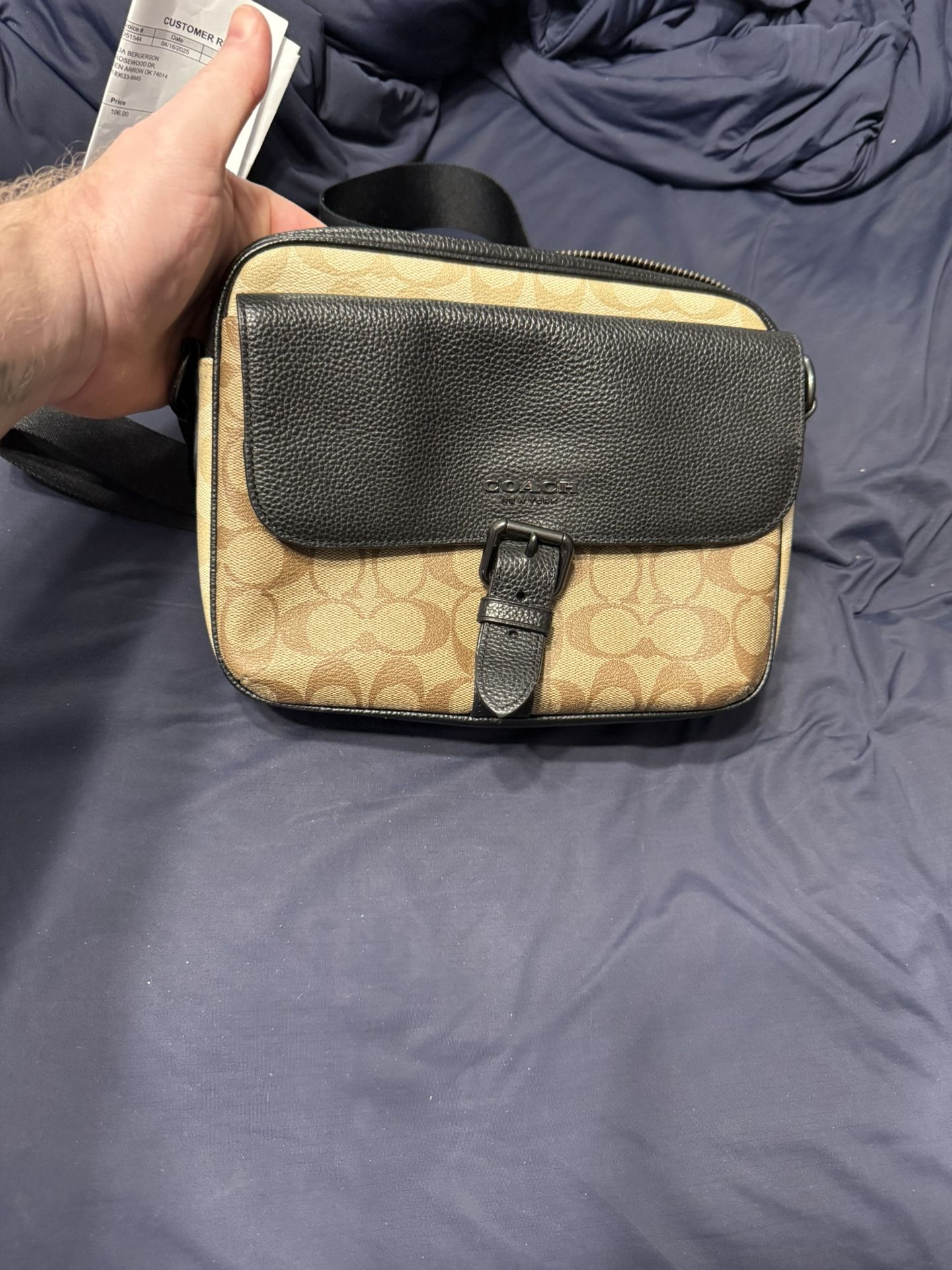 Coach Messenger Bag Two tone 