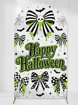 Arch backdrop Halloween Bows