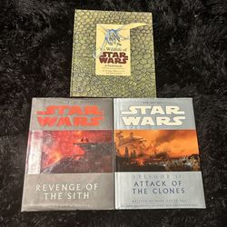 The Art Of Star Wars Hard Cover Books $15 Each Except For The Wildlife Of Star Wars 