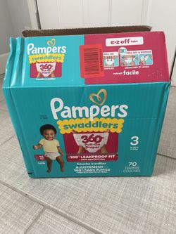 Pampers Swaddlers 360° Size 3 70 Count