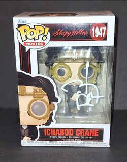 🔥Johnny Depp autographed Funko Sleepy Hollow Ichabod Crane Beckett COA🔥