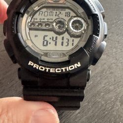 Casio G-Shock Watch Men Black 3263 GD-100BW
