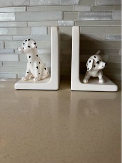 Dalmatian dog book holder-$10- West Kendall