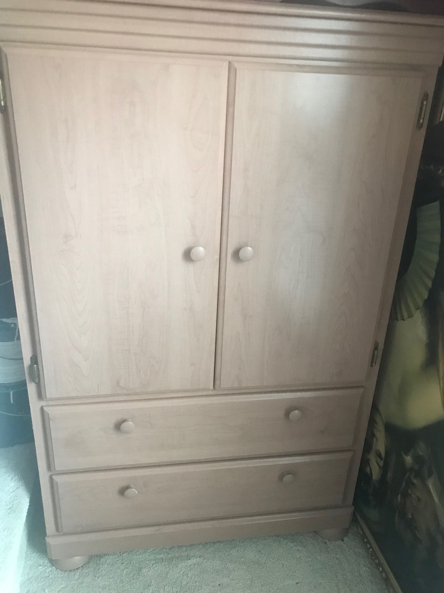 Storage Cabinet Closet Armoire Drawers 