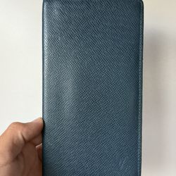 Authentic Louis Vuitton Blue Long Wallet