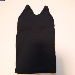 Lululemon Black Racer Tank Top US 6 Size S