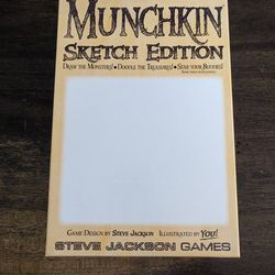 Munchkin Sketch Edition
