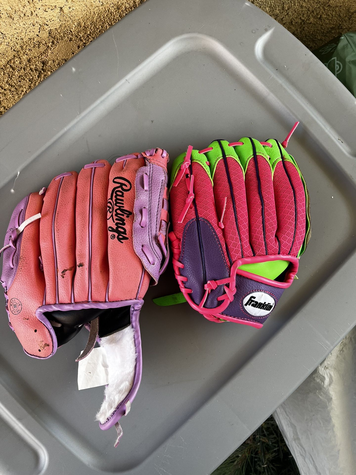 Softball /baseball Gloves Kids 