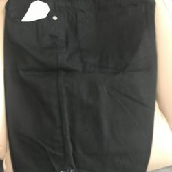 Black Denim Shorts New