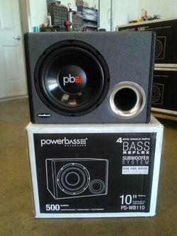 10 inch subwoofer Box