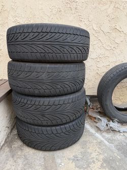 Set of 4 Riken Raptor ZR A/S 215/45ZR17 91W — 7/32” tread — $200 OBO