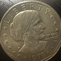Susan B Anthony 1$ 1979 Near Date Wide Rim
