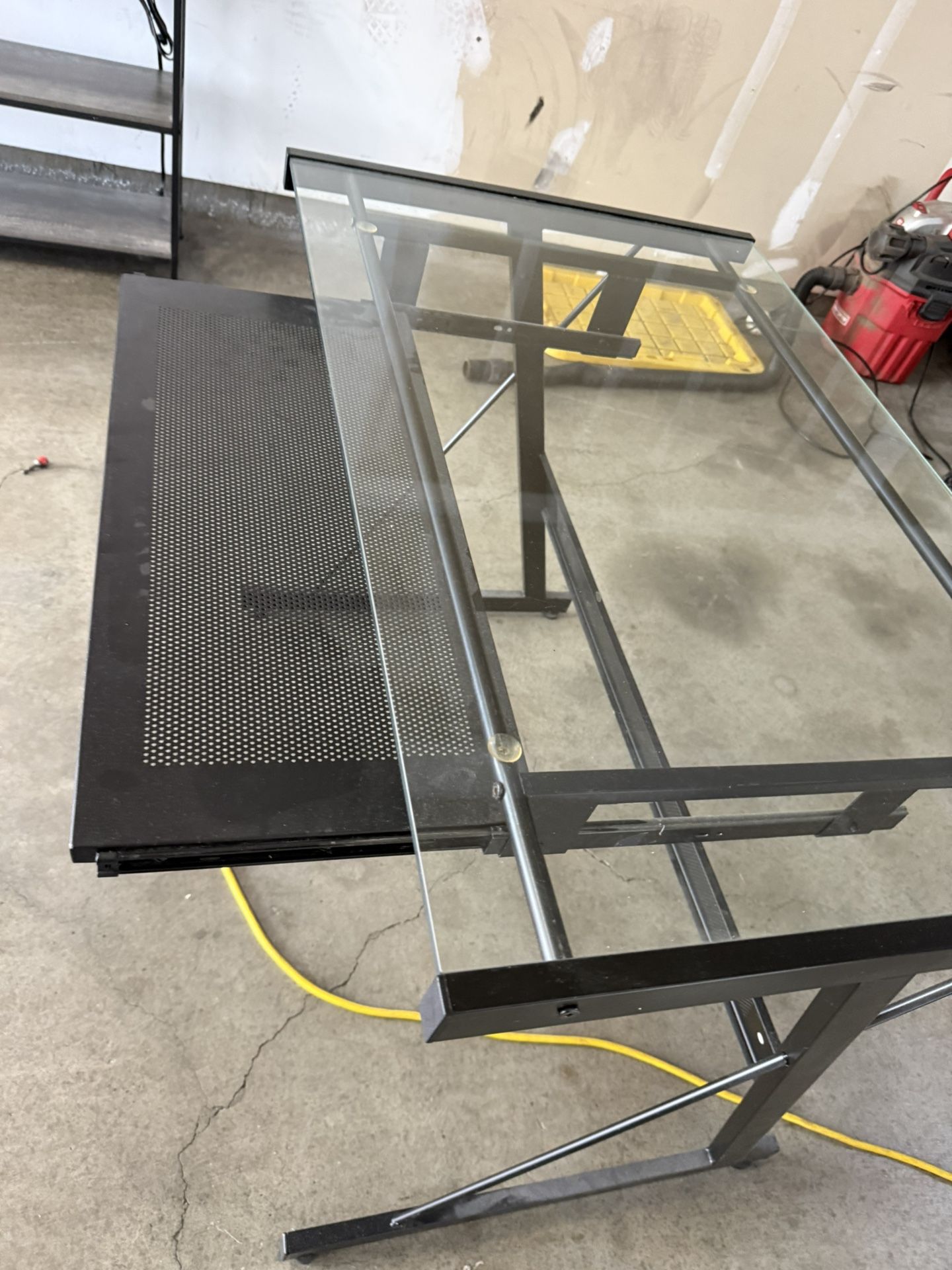 Small Glass Desk