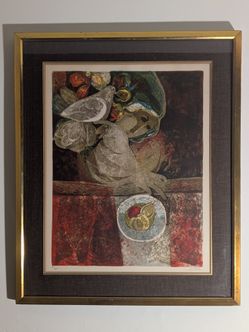 Alvar Sunol Serigraph (Signed)