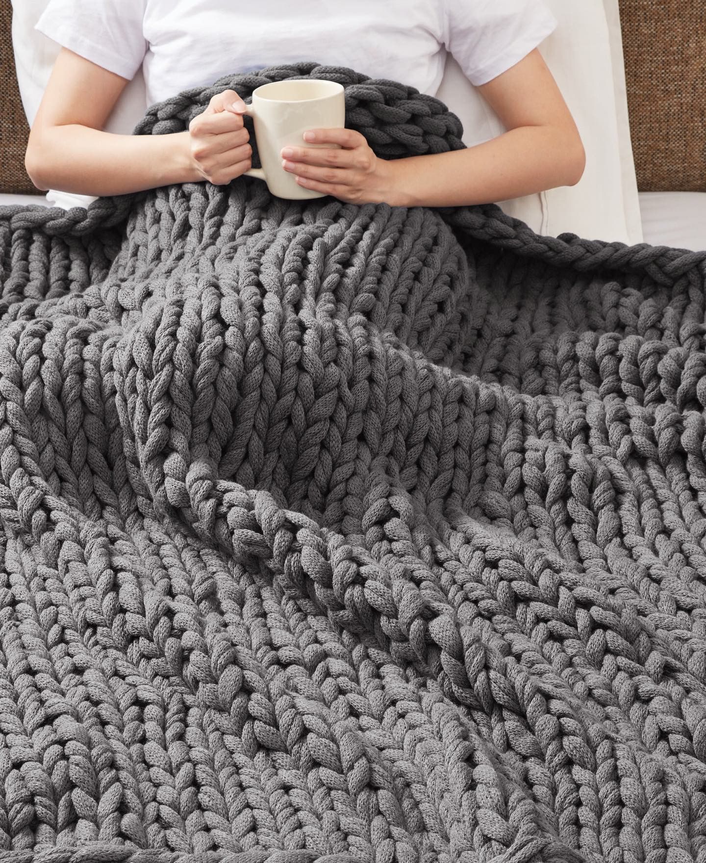 Chunky Double Knit Handmade Throw,40*50 $10