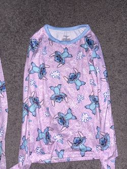 Disney Stitch Long Sleeve Pajama Top