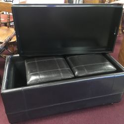 3 Piece Storage Ottomans 