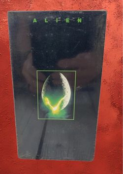 Alien 1982 VHS Tape Factory Sealed