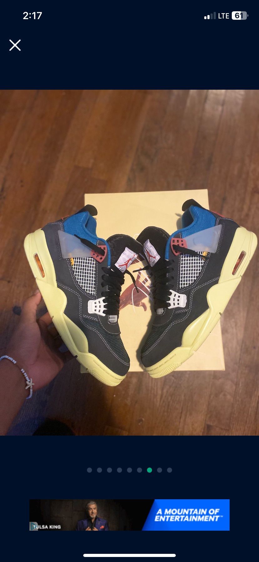 Jordan 4 Off Noir 