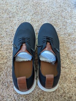 Black stretch fit shoes size 12