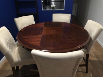 Dining Table &  5 Chairs (Bonus Chair)