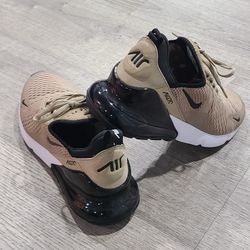 New Nike Air Max 270 Men's Size 12 Khaki, Black & White