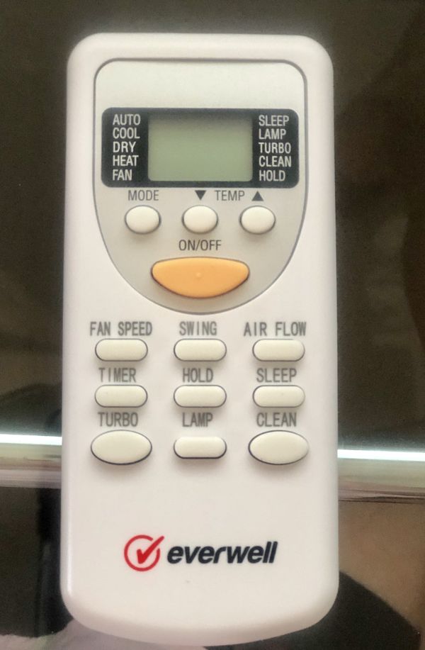 CONTROL REMOTE EVERWELL MINI SPLIT A/C for Sale in Miami, FL OfferUp