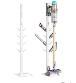 pegzone Vacuum Cleaner Stand, Compatible with Dyson G5 V15 V12 V11 V10 V8 V7 V6, NEC180 280TL, S11 A10 A11, Cordless Vacuum Accessories Holder, Attach