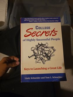 College secrets book