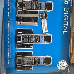 GE Dect 6.0 Cordless 3 Phone System
