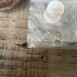 Infinity Gold Hoop Earrings