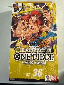 One Piece STARTER DECK -YELLOW Eustass "Captain" Kid- [ST-36]