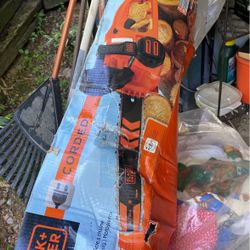 Black And Decker Corded Chain Saw